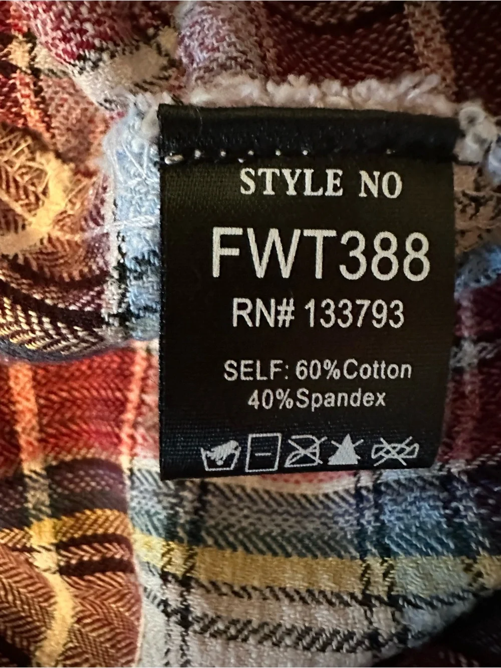 NWOT POL PLAID SHACKET WITH EMBROIDERED SLEEVES